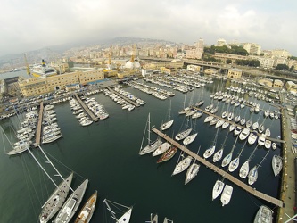 Genova, porto - l'area dello yacht club