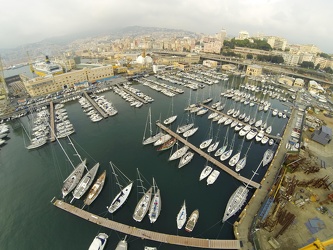 Genova, porto - l'area dello yacht club