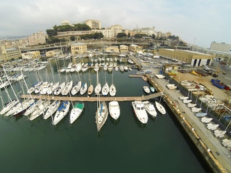 Genova, porto - l'area dello yacht club