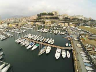 Genova, porto - l'area dello yacht club