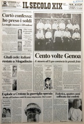 storico quotidiano ligure IL SECOLO XIX