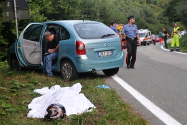 provincia di Alessandria - località Voltaggio - mortale