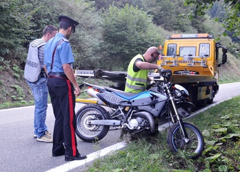 provincia di Alessandria - località Voltaggio - mortale