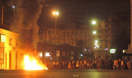 proteste tifosi Genoa Ge082005