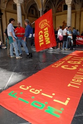 manifestazione FIOM CGIL - Fincantieri
