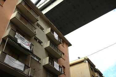 Genova - protesta contro "gronda" ponente