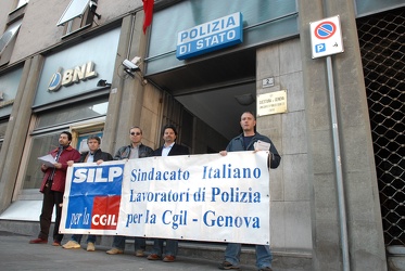 protesta sindacati polizia Ge2007