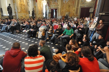 Genova - aula magna giurisprudenza - assemblea