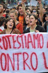 manifestazione studentesca di protesta