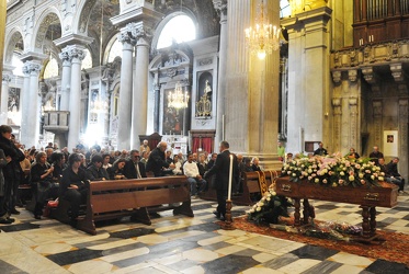 Genova - il funerale della storica ristoratrice Maria
