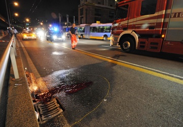 Genova - incidente mortale in Via Adua