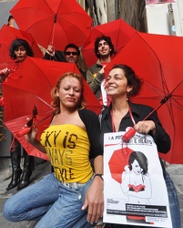 Genova - manifestazione delle prostitute genovesi 