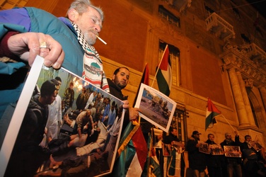 Genova - presidio solidarietà con il popolo palestinese