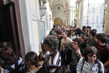 Genova - Via Balbi - blocco lezioni università