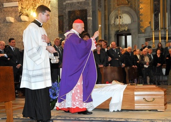 Genova - funerali di Don Gianni Baget Bozzo