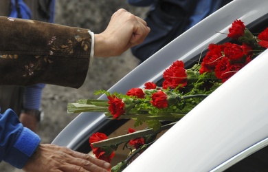 Genova - funerale console Batini