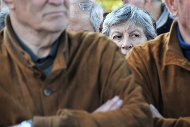 manifestazione dei pensionati ex Cap