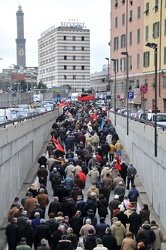 manifestazione dei pensionati ex Cap