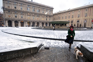 Genova - neve ai primi di gennaio