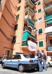 Genova Quarto - omicidio sucidio -via Schiaffino