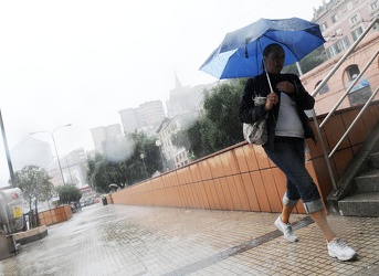 Genova - maltempo - pioggia e forte temporale