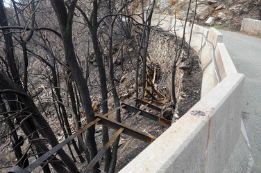 Ge - monte Moro post incendio