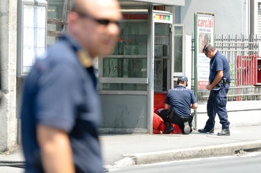 Genova - Allarme bomba in corso Europa