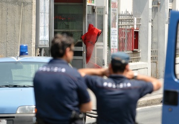 Genova - Allarme bomba in corso Europa