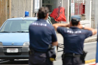 Genova - Allarme bomba in corso Europa