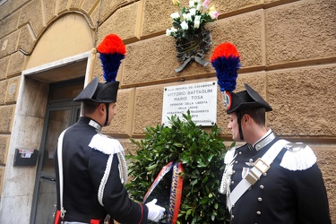 Ge - commemorazione carabinieri Tosa Battaglini - Sampierdarena