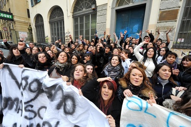 Genova - studenti liceo Gobetti