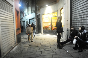 Genova - centro storico - prostituzione