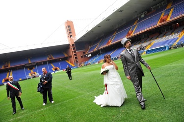 Ge - matrimonio allo stadio