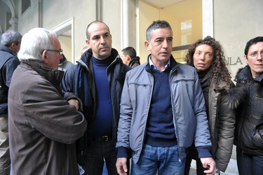 Genova - Tribunale - udienza Mario Bracci