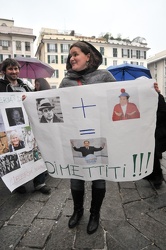 corteo dimissioni Berlusconi 13022011