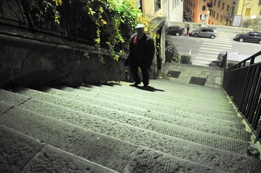 Genova - scalinata Guerrieri - tra via Trento e via Nizza