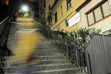 Genova - scalinata Guerrieri - tra via Trento e via Nizza