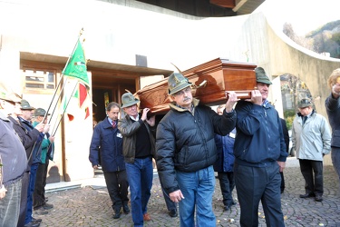 Genova - chiesa Via Terpi - i funerali dell'alpino Gambirasi