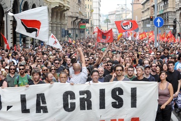 Genova - manifestazione decennale G8