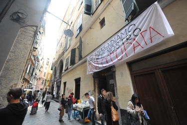 Genova - via dei Giustiniani 19 - occupazione