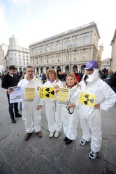 protesta contro nucleare