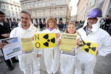protesta contro nucleare