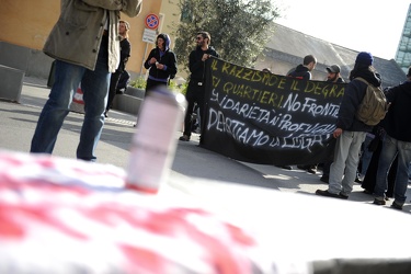 protesta anarchici contro lega nord