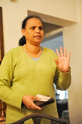 Ge - Haid Solomon Hagos, donna eritrea in attesa del figlio