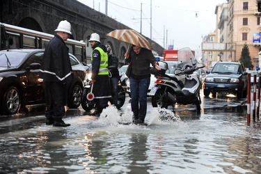 agenti municipale alluvione