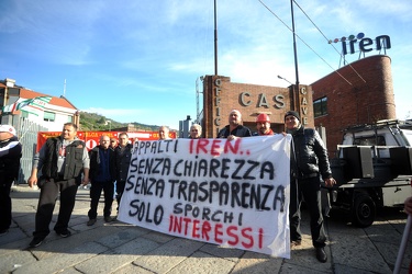 Protesta cancelli Iren 15042012