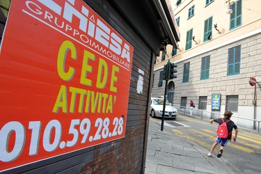 Genova - segnali di crisi per il mercato del mattone