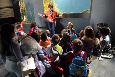 Genova - acquario - bambini scuola Marassi in visita