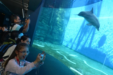 Genova - acquario - bambini scuola Marassi in visita