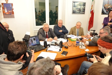 Genova - conferenza stampa capitani lungo corso